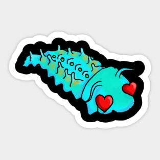 Kwaiilobite in Love Sticker